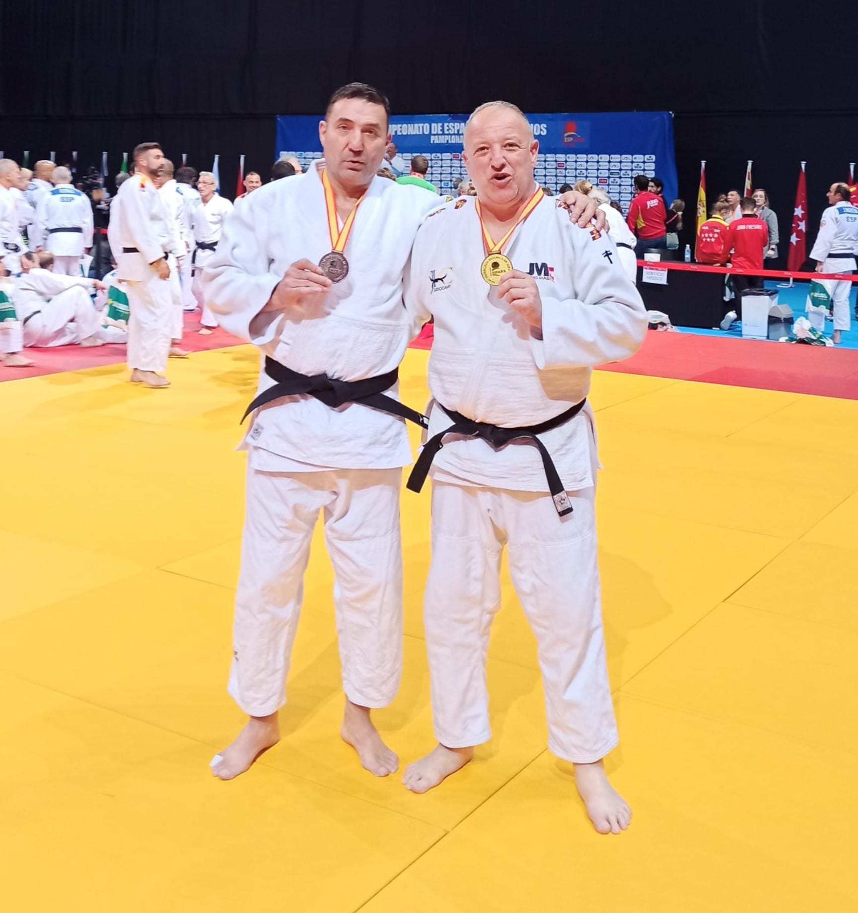 Francisco Beltrán revalida el titulo de Campeón de España de Judo Masters | Javier Muñoz conseguía el Subcampeonato.